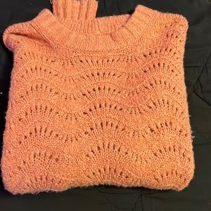 american eagle, size small, brownish-orange color